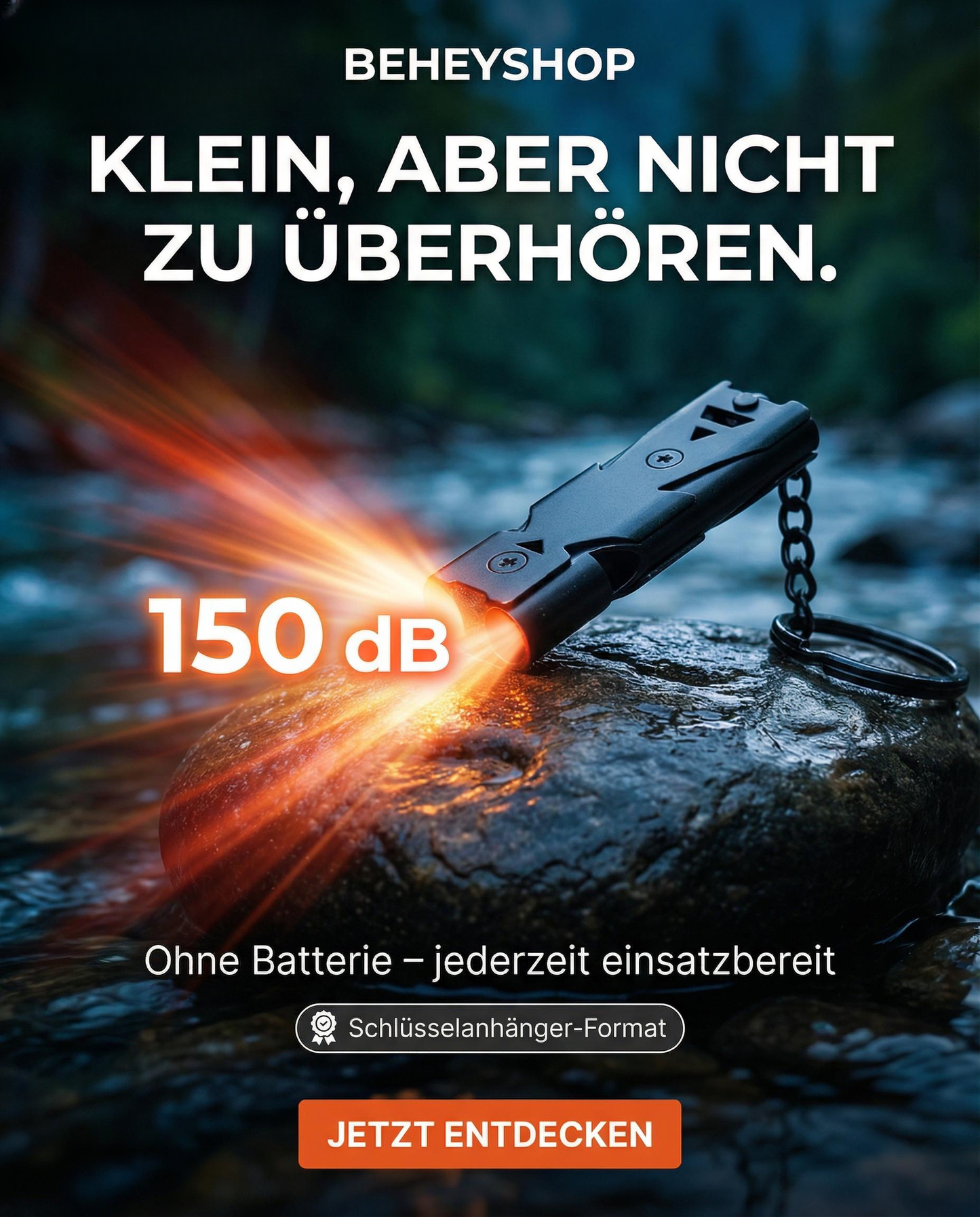 150 dB Notfallpfeife